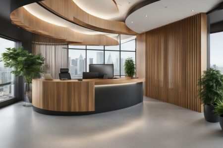 Turning an Apartment into an Office: Reception Desk Design Ideas
